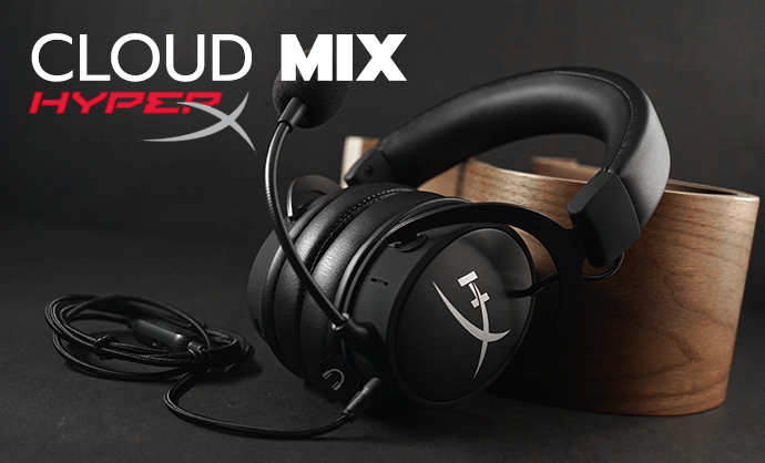 หูฟัง 2in1 HyperX Cloud MIX Wired Gaming Headset + Bluetooth® หูฟังที่เล่นแบบมีสายก็ได้หรือแบบ Bluetooth ก็ดี เล่นได้ทุก Flatform เลยละครับ ในราคา 6490 บาท ประกันศูนย์ไทย 2 ปีเต็ม