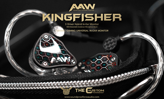 พรีวิว ใหม่ล่าสุด หูฟังเล่นเกม Gaming in-ear สุด Premium AAW KINGFISHER จากแบรนด์ดัง AAW ในราคาที่จับต้องได้