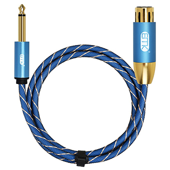 ERTK XLR TO 6.35mm Cable 1m.