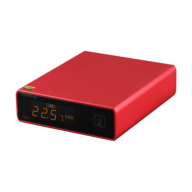 Topping E30ii DAC ตั้งโต๊ะ [Red]