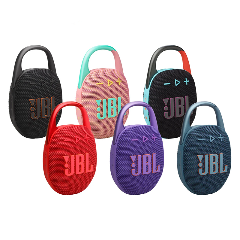 JBL CLIP 5 ลำโพงพกพา [Black/Blue/Red/Pink/Purple/Black-Orange]