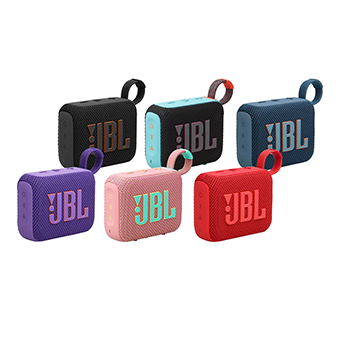 JBL GO 4 Portable Speaker ลำโพงบูทูธพกพา [Black/Blue/Red/Pink/Purple/Black-Orange]