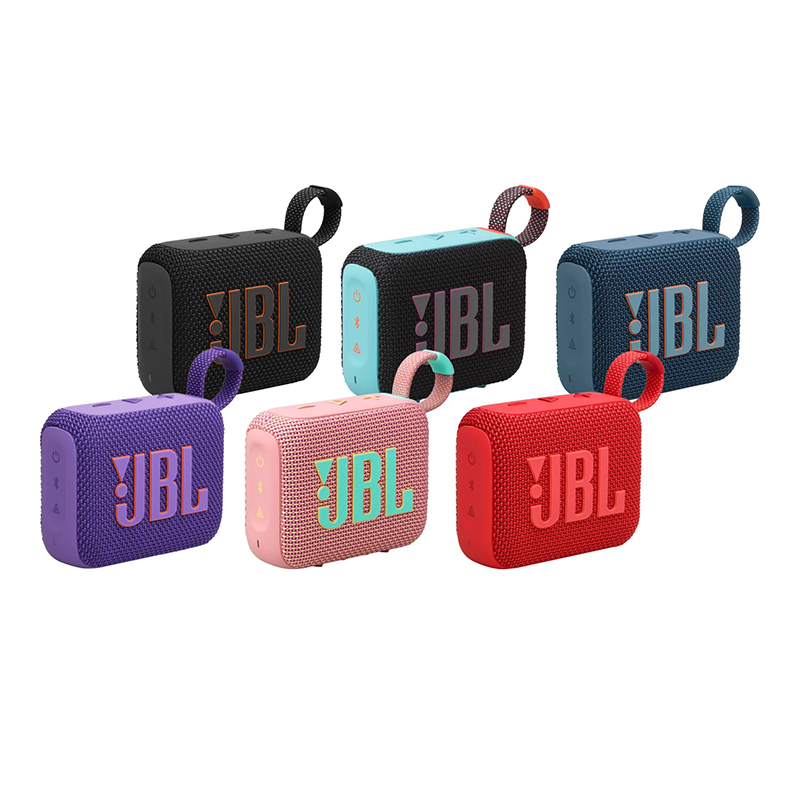 JBL GO 4 Portable Speaker ลำโพงบูทูธพกพา [Black/Blue/Red/Pink/Purple/Black-Orange]