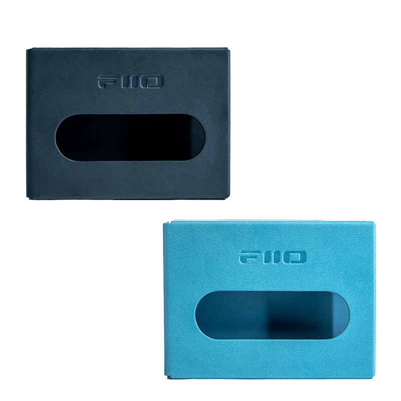 FiiO SK-CP13 เคสหนังสำหรับ CP13 ให้การป้องกันที่ยอดเยี่ยม ทนทาน เฉพาะเคส [Black/Blue]