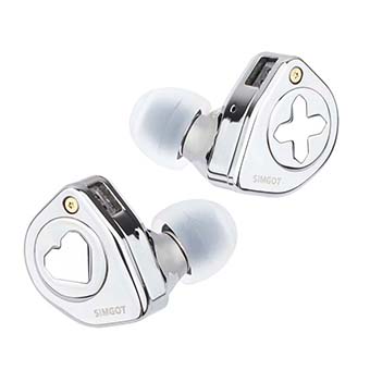 Simgot EW300 หูฟัง IEMs Hybrid 3 ไดร์เวอร์ 1DD+1Planar+1PZT เปลี่ยนท่อนำเสียงได้