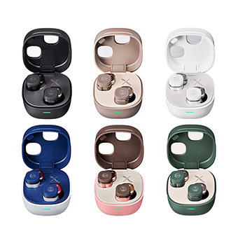 Audio-Technica ATH-SQ1TW2 [Black/Navy-Red /Caffe Latte/Green/Pink-Brown/White]