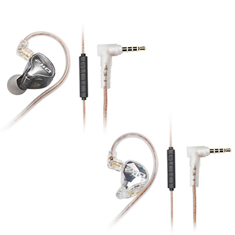 FiiO JD10 หูฟัง IEMs ไดรเวอร์ Dynamic สุดคุ้ม สำหรับเล่นเกม [Black/Silver]