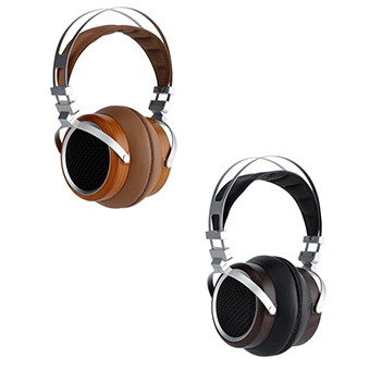 Sivga Luan หูฟัง Headphone ไดรเวอร์ไดนามิก ไดอะแฟรมชุบนิกเกิล ไม้แบบเปิดด้านหลัง [Black/Brown]